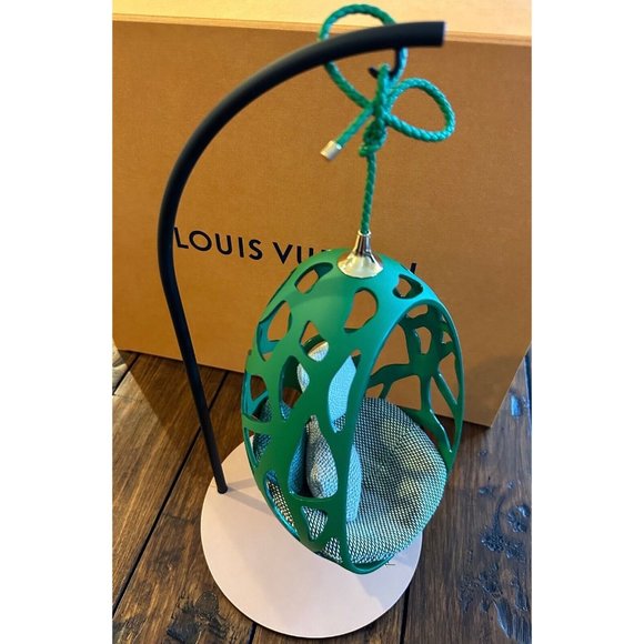 Louis Vuitton Green COCOON Miniature Chair BY FERNANDO & HUMBERTO CAMPANA RARE - Picture 4 of 8
